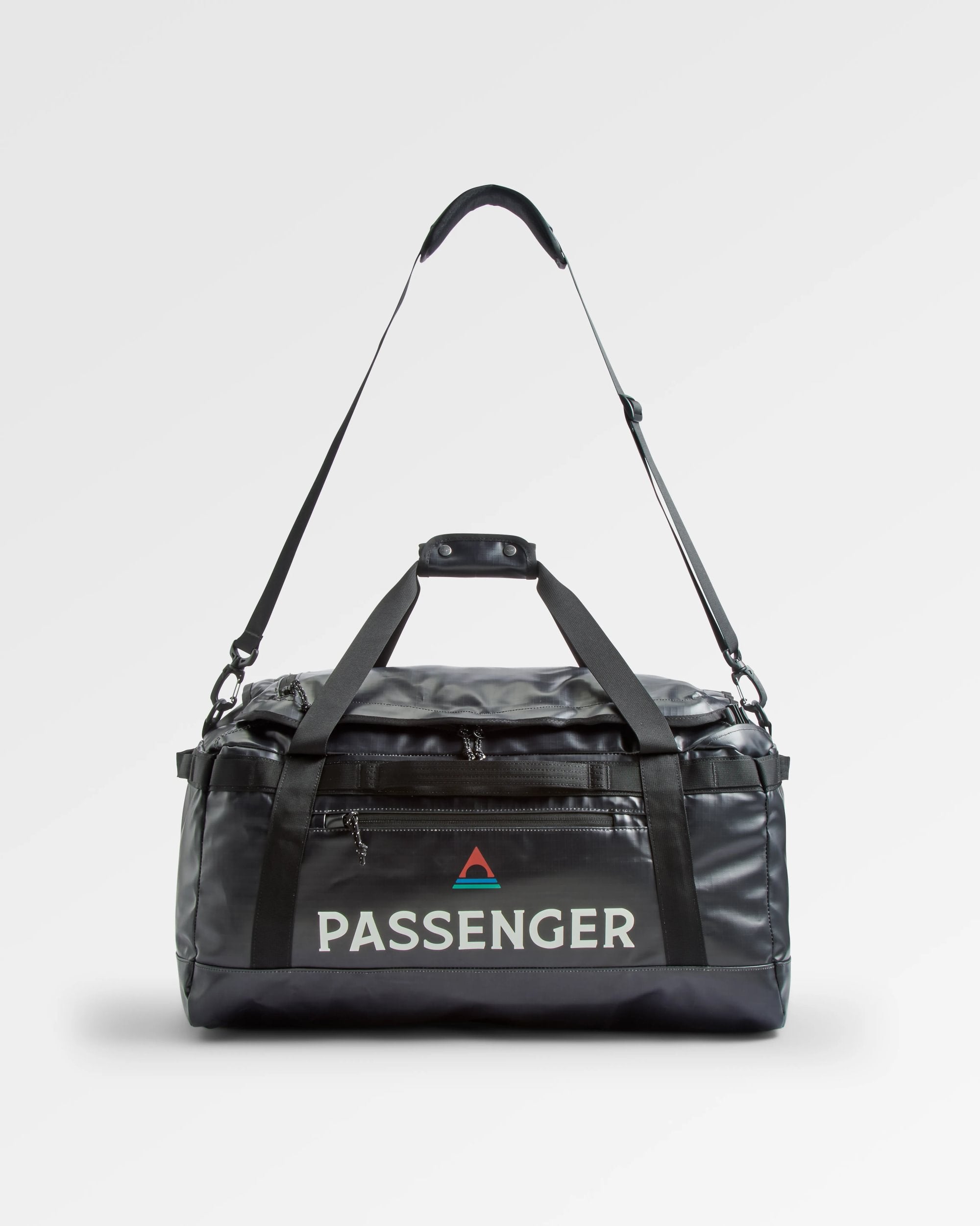 Roamer Recycled 60L Duffel Bag - Phantom Black - Flatlay