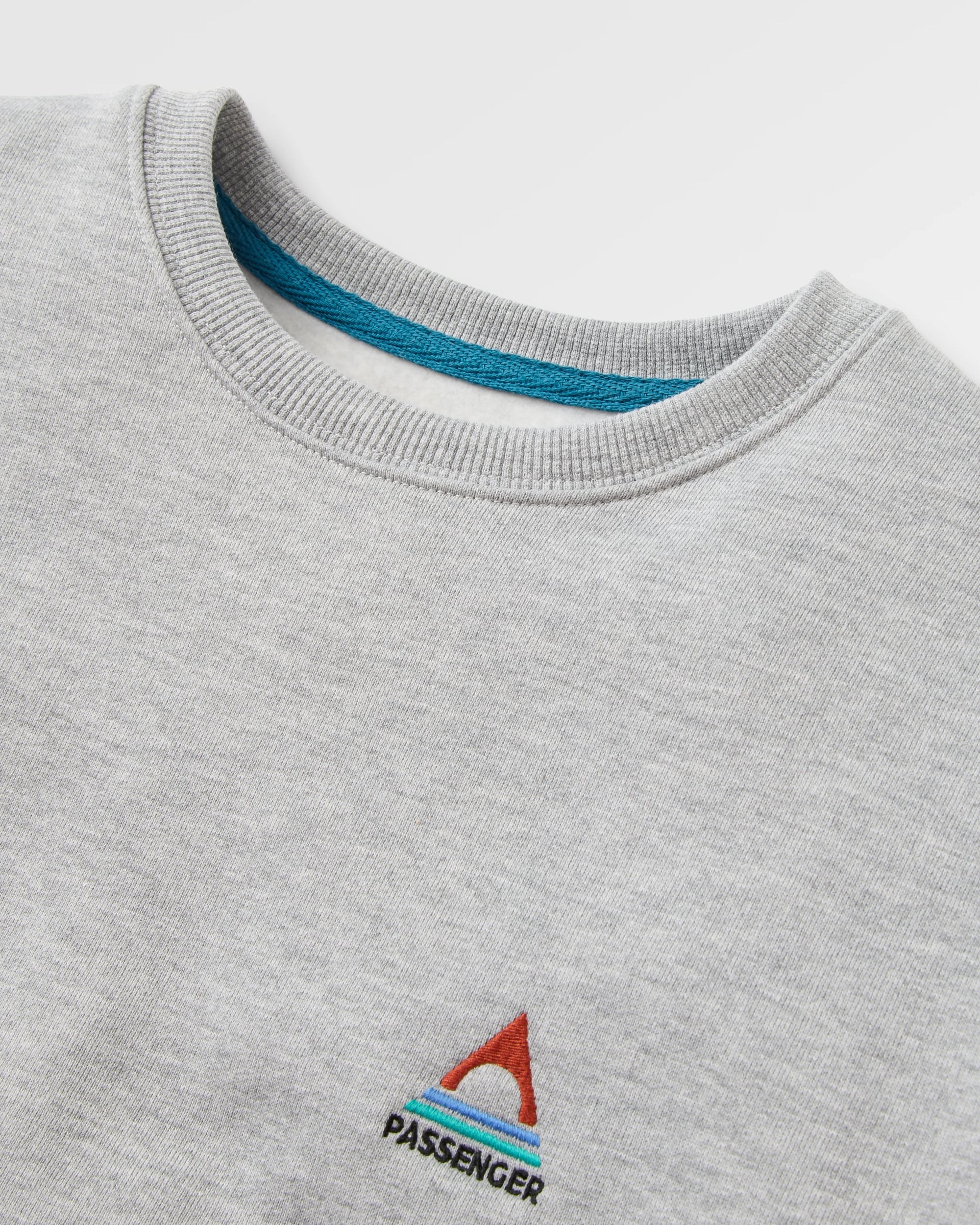 Vita Organic Cotton Sweatshirt - Grey Marl - Flatlay