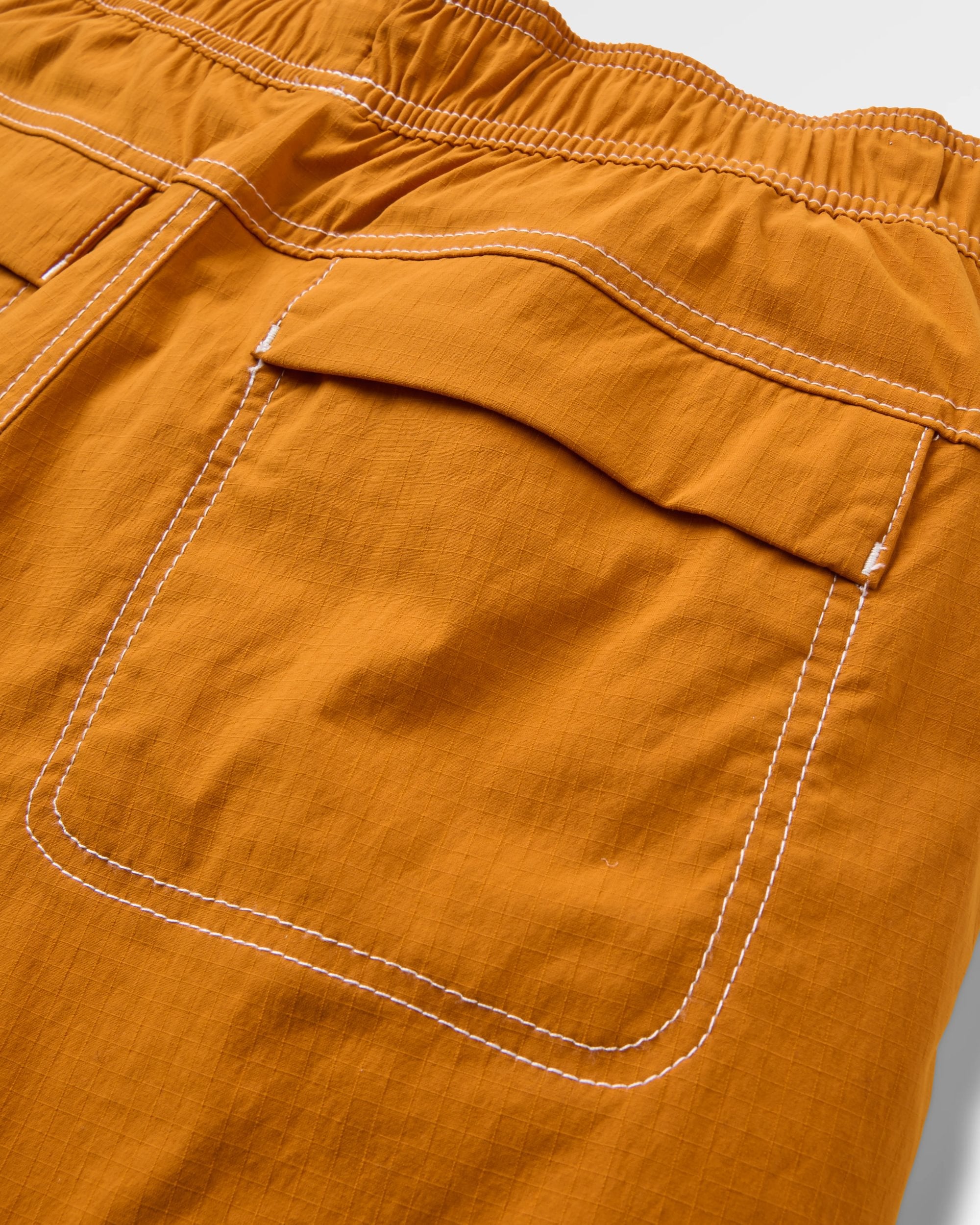 Searcher Longer Line 10" Boardshort - Retro Orange - Flatlay