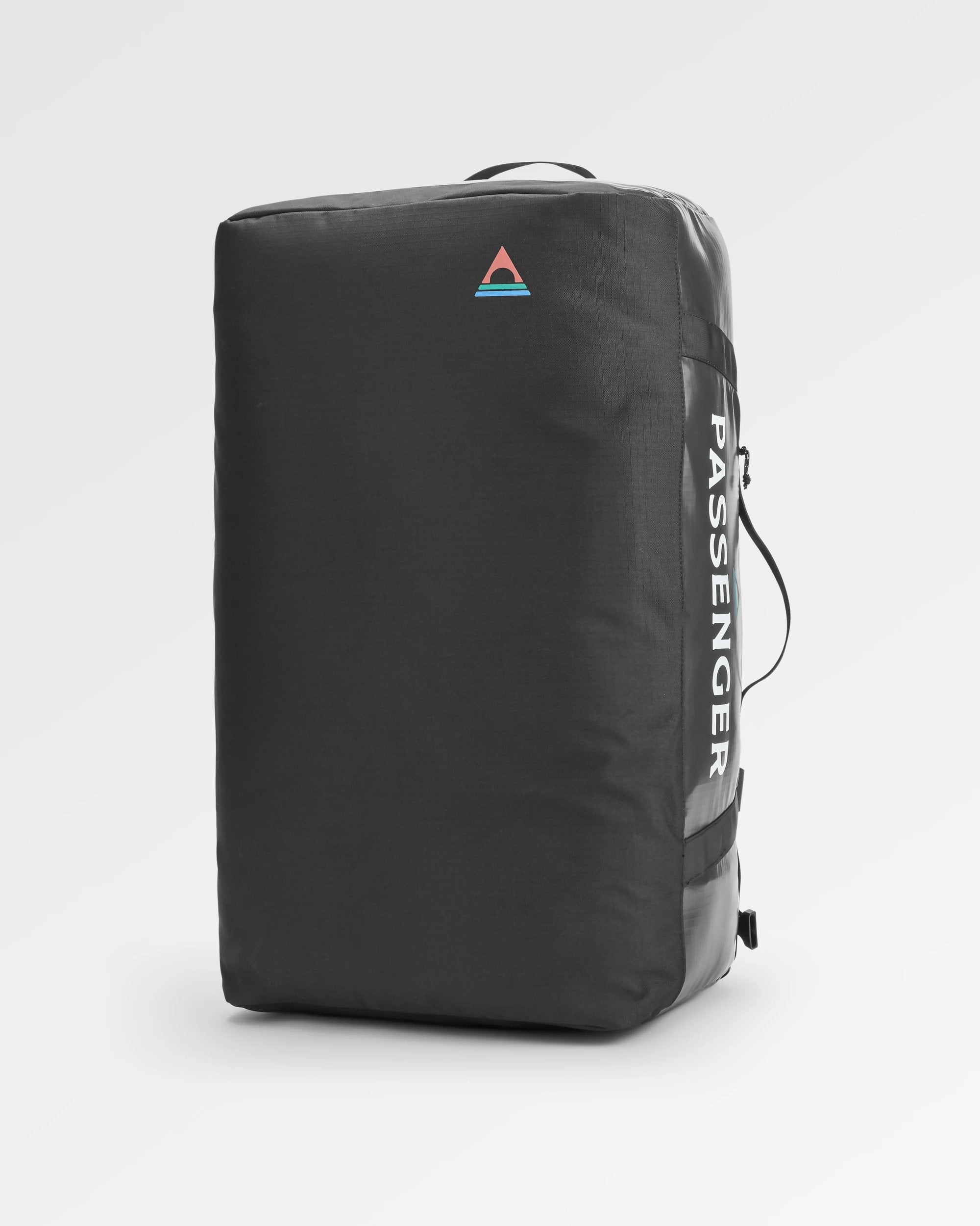 Roamer Recycled 80L Duffel Bag - Phantom Black - Flatlay