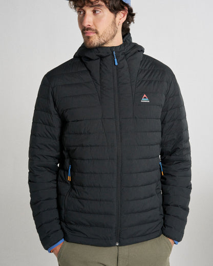 Ashland Down Recycled Jacket - Black - Studio Model