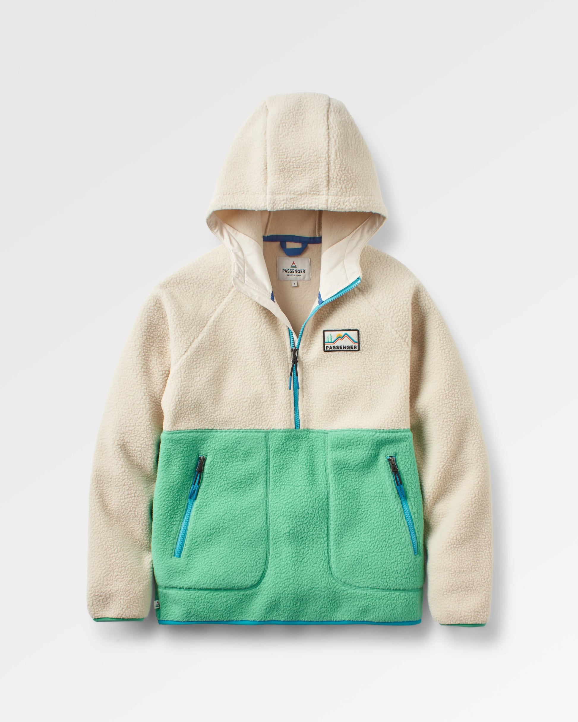 Maine 2.0 1/2 Zip Recycled Sherpa Fleece - Green Spruce