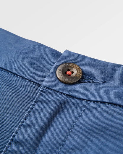 365 Cotton Trouser - Dark Denim - Flatlay