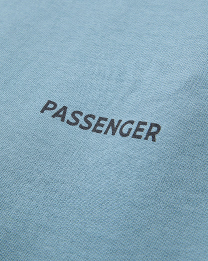 Roamer Men's Sweatshirt - Faded Denim - Flatlay