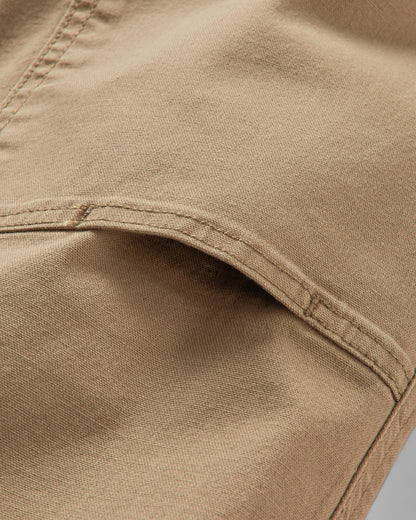 Vantage Organic Cotton Canvas Trouser - Biscuit