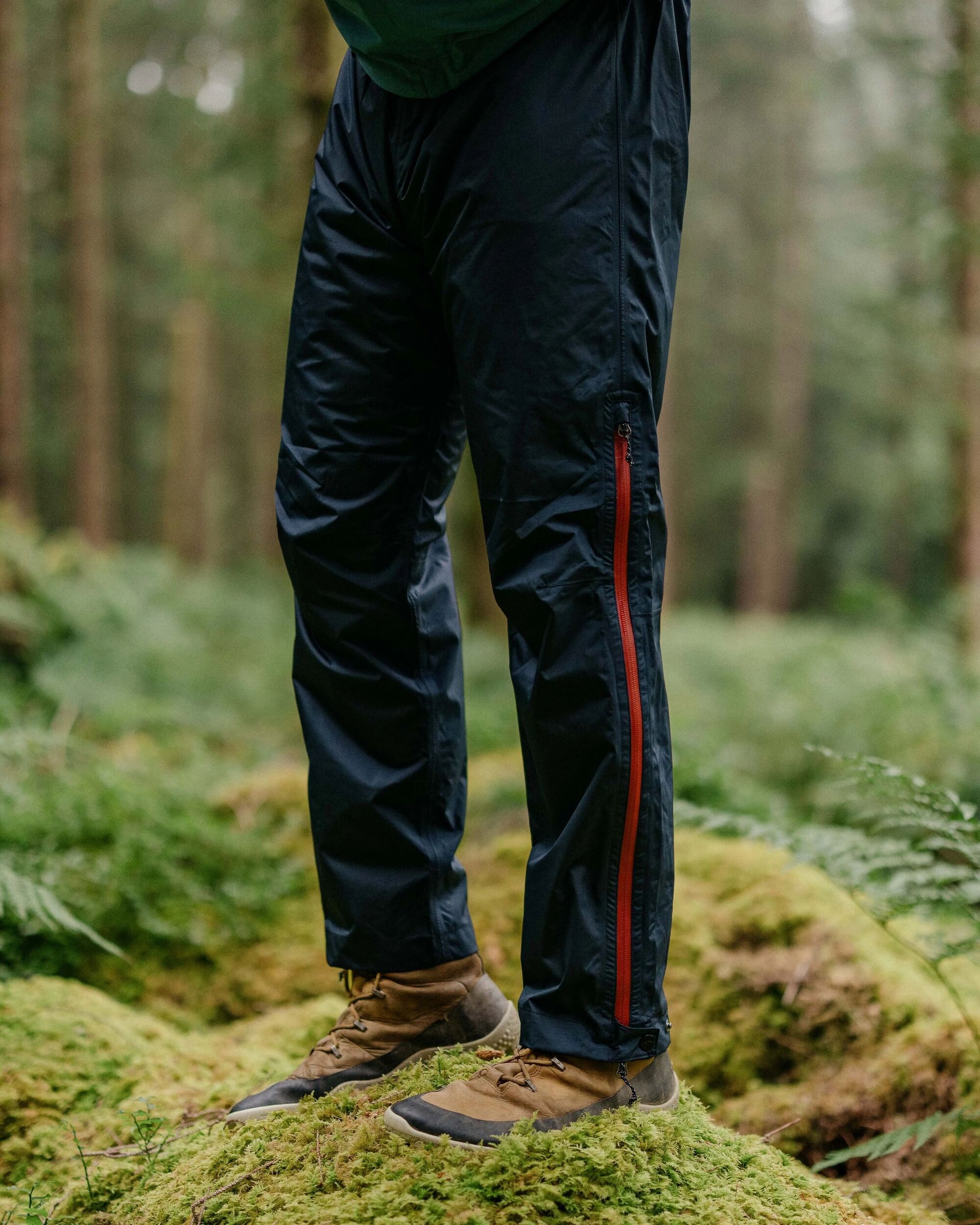 Droplet Recycled Waterproof Trouser - Deep Navy