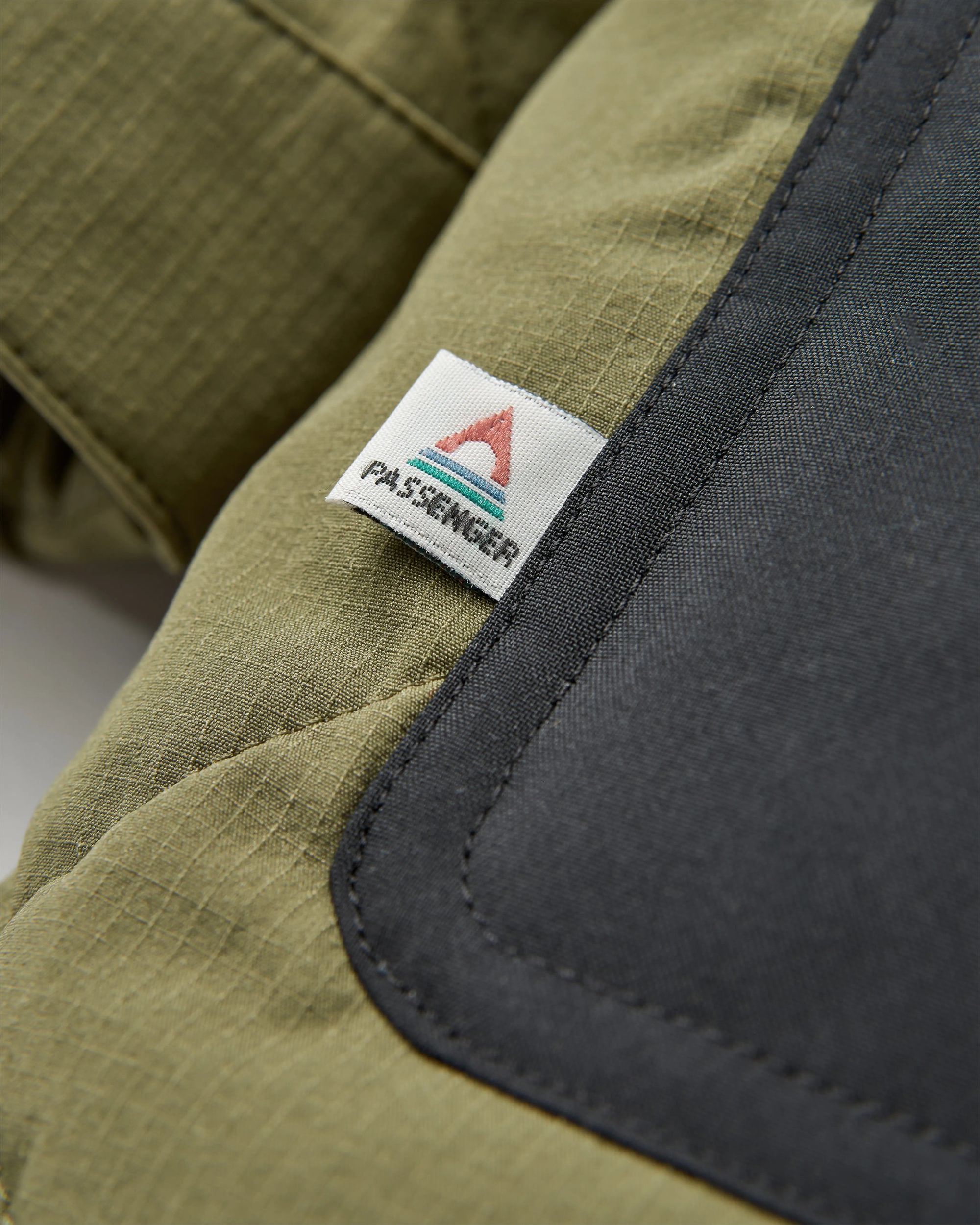 Campscape Parka - Black/Khaki - Flatlay