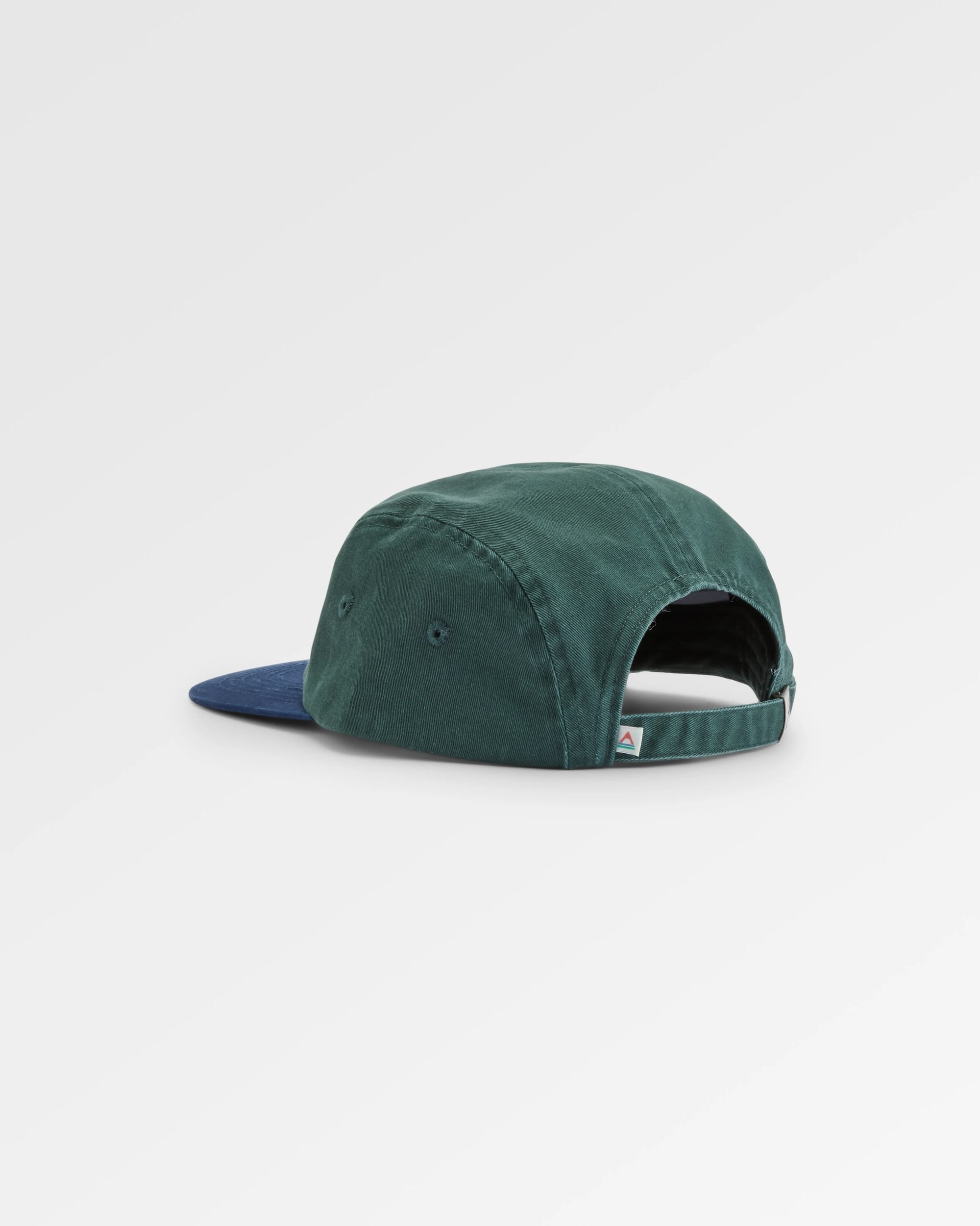 Roamer Recycled 5 Panel Cap - Dark Fern  - Flatlay
