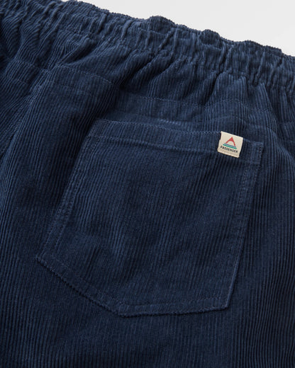 Drifter Cord Short - Rich Navy - Flatlay
