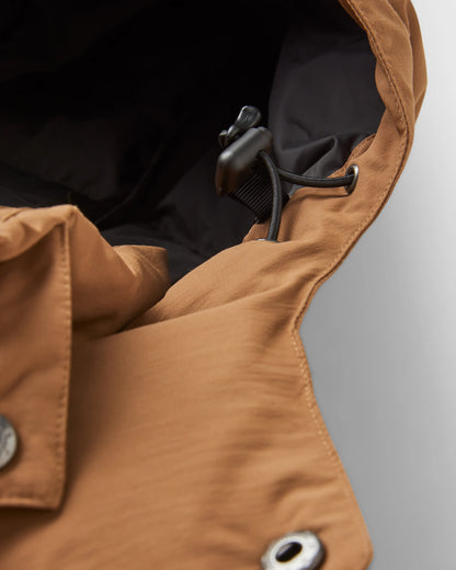 Grounded Insulated Jacket - Toffee - Flatlay