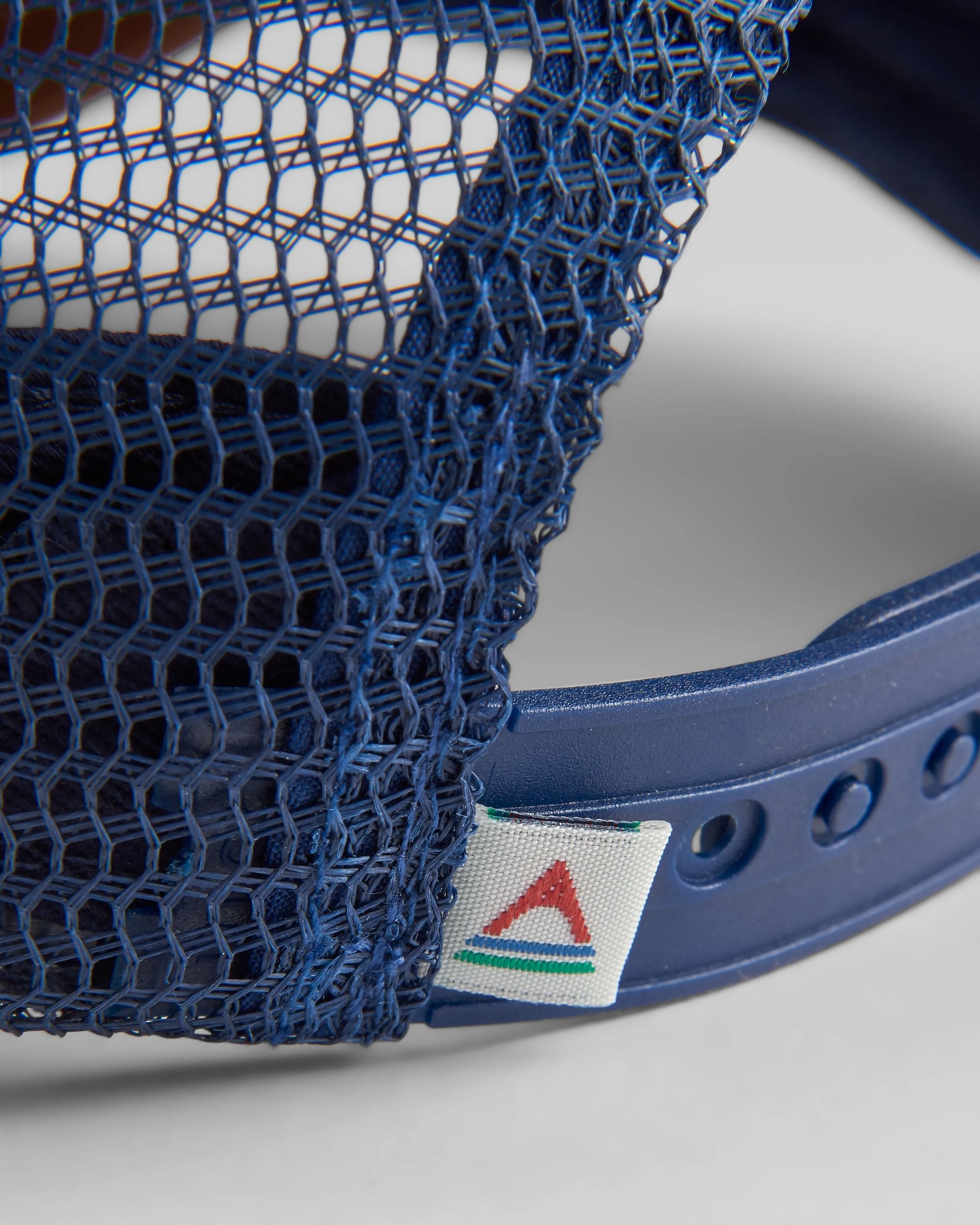 Odyssey Mesh Snapback Cap - Rich Navy/Rubber - Flatlay