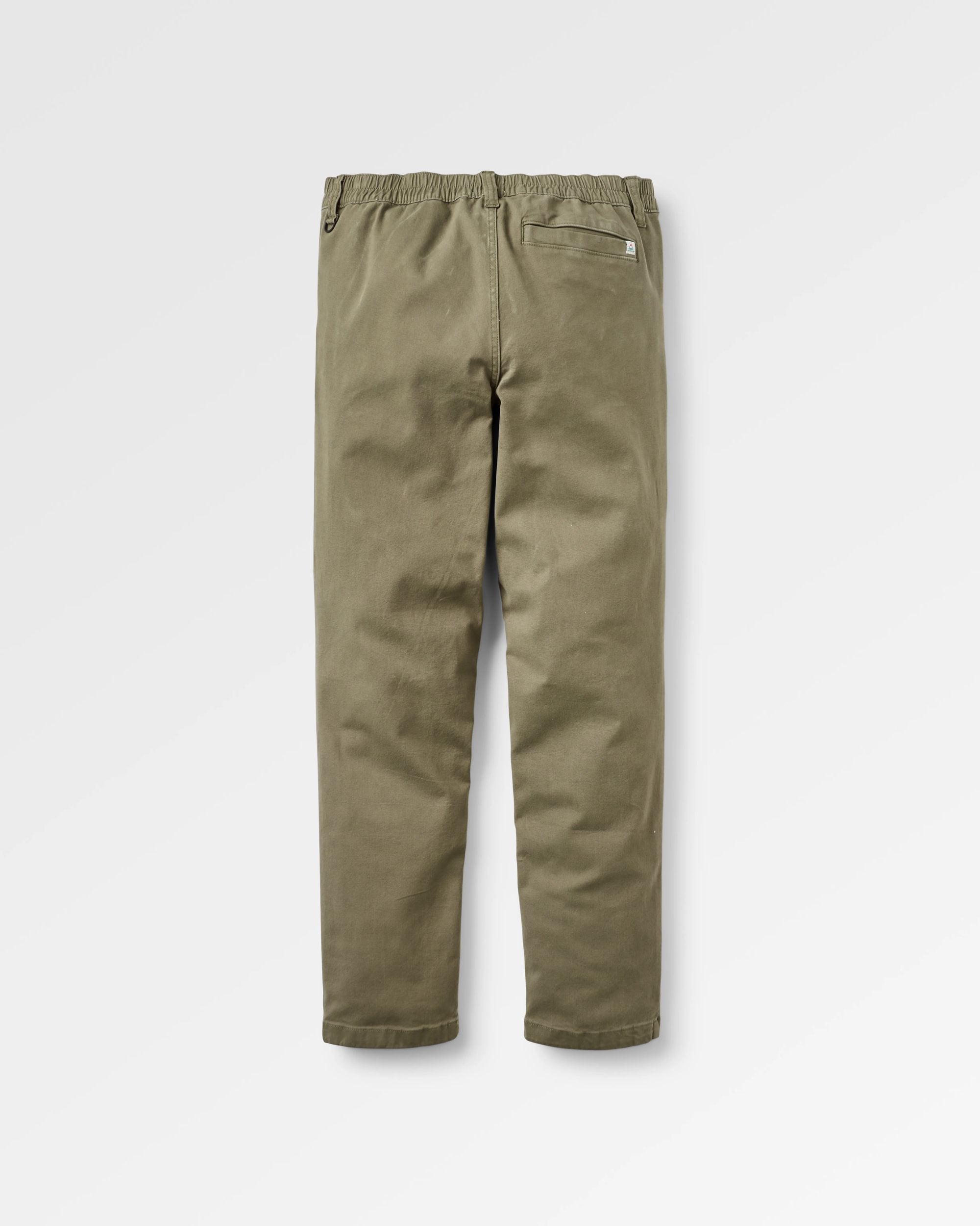 Horizon Comfort Chino - Dusty Olive - Flatlay