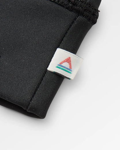 Snowscape Recycled Glove Liner - Black - Flatlay