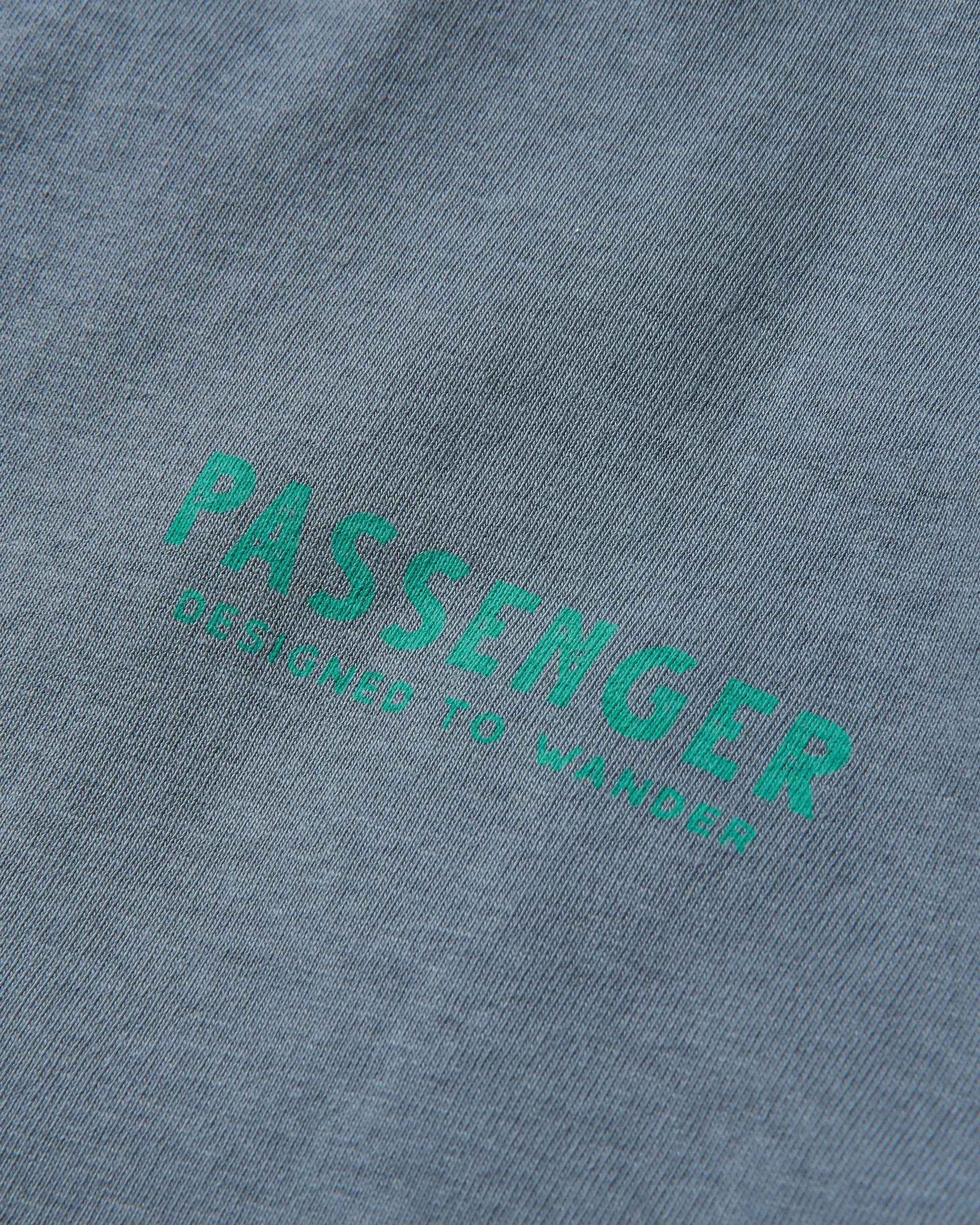 Icon Recycled Cotton T-Shirt - Storm Grey - Flatlay