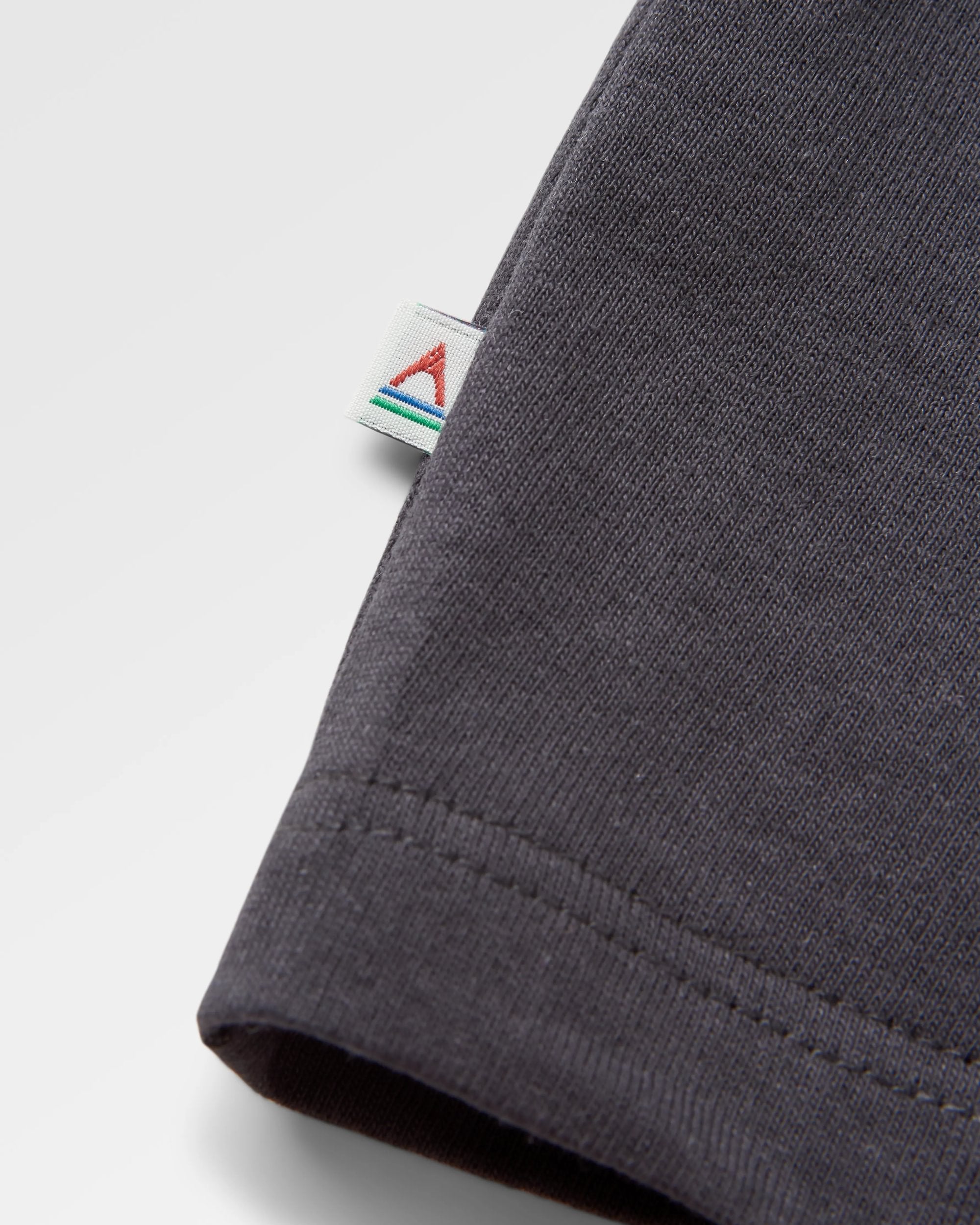 Sunray Recycled Cotton Vest - Black - Flatlay