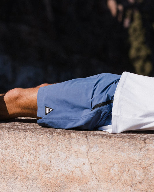 Traveller Organic All Purpose Short - Purple Indigo - Lifestyle