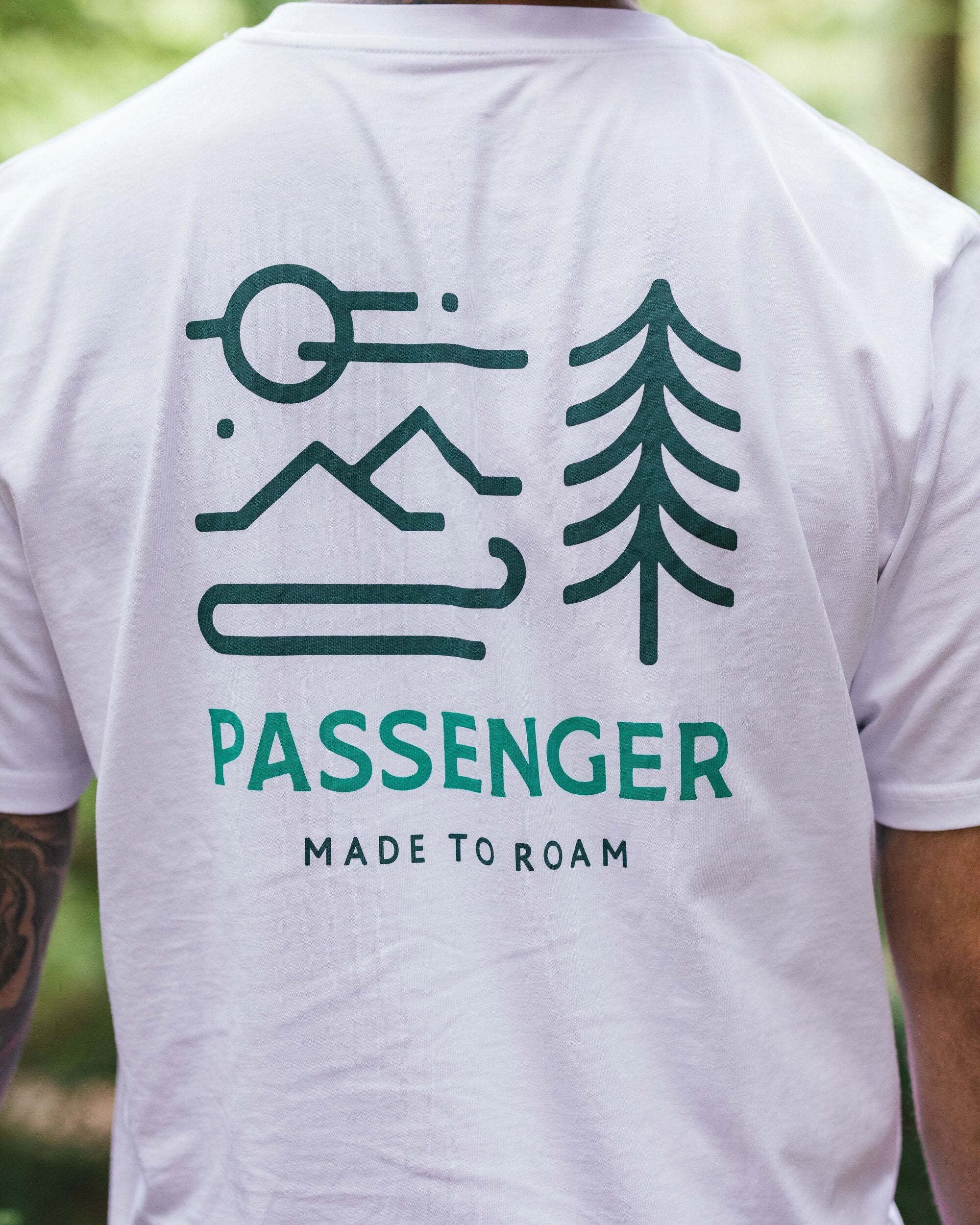 Phoenix Organic Cotton T-Shirt - White - Lifestyle