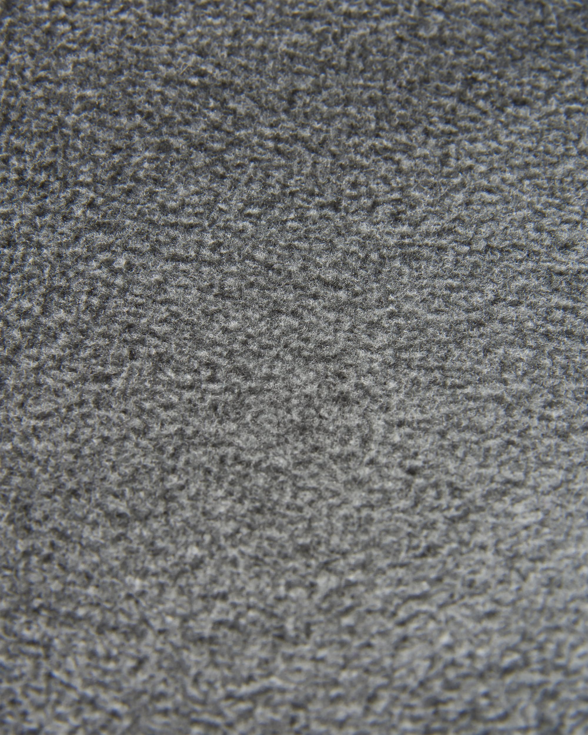 Woodland Hooded 1/2 Zip Recycled Polar Fleece - Rich Navy/Grey Marl - Flatlay