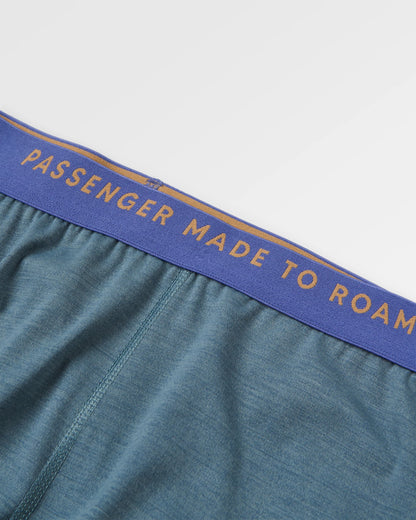 Snowscape Women's Merino Base Layer Bottom - Storm Grey - Flatlay