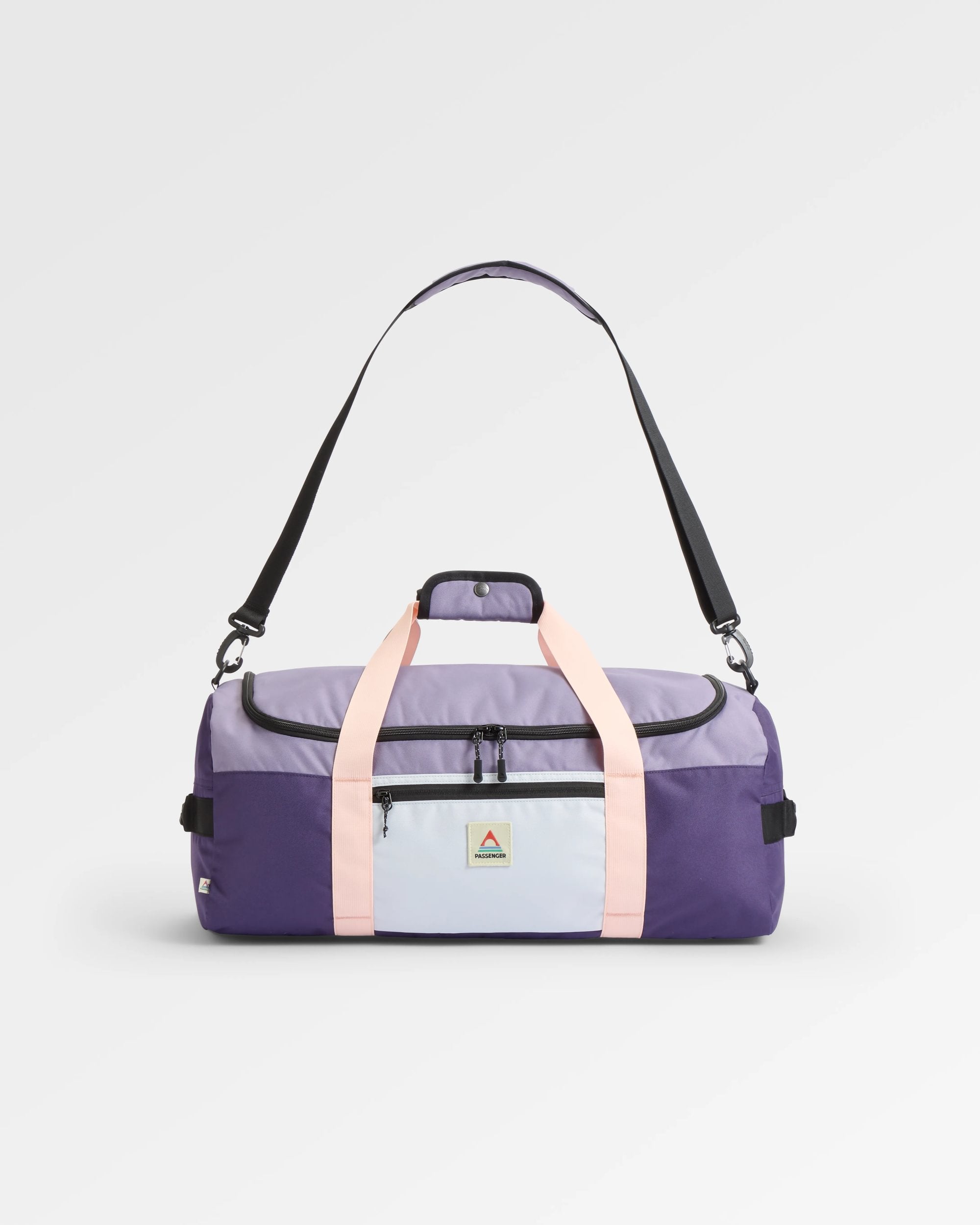 Boondocker 30L Duffel - Heather/ Deep Purple - Flatlay