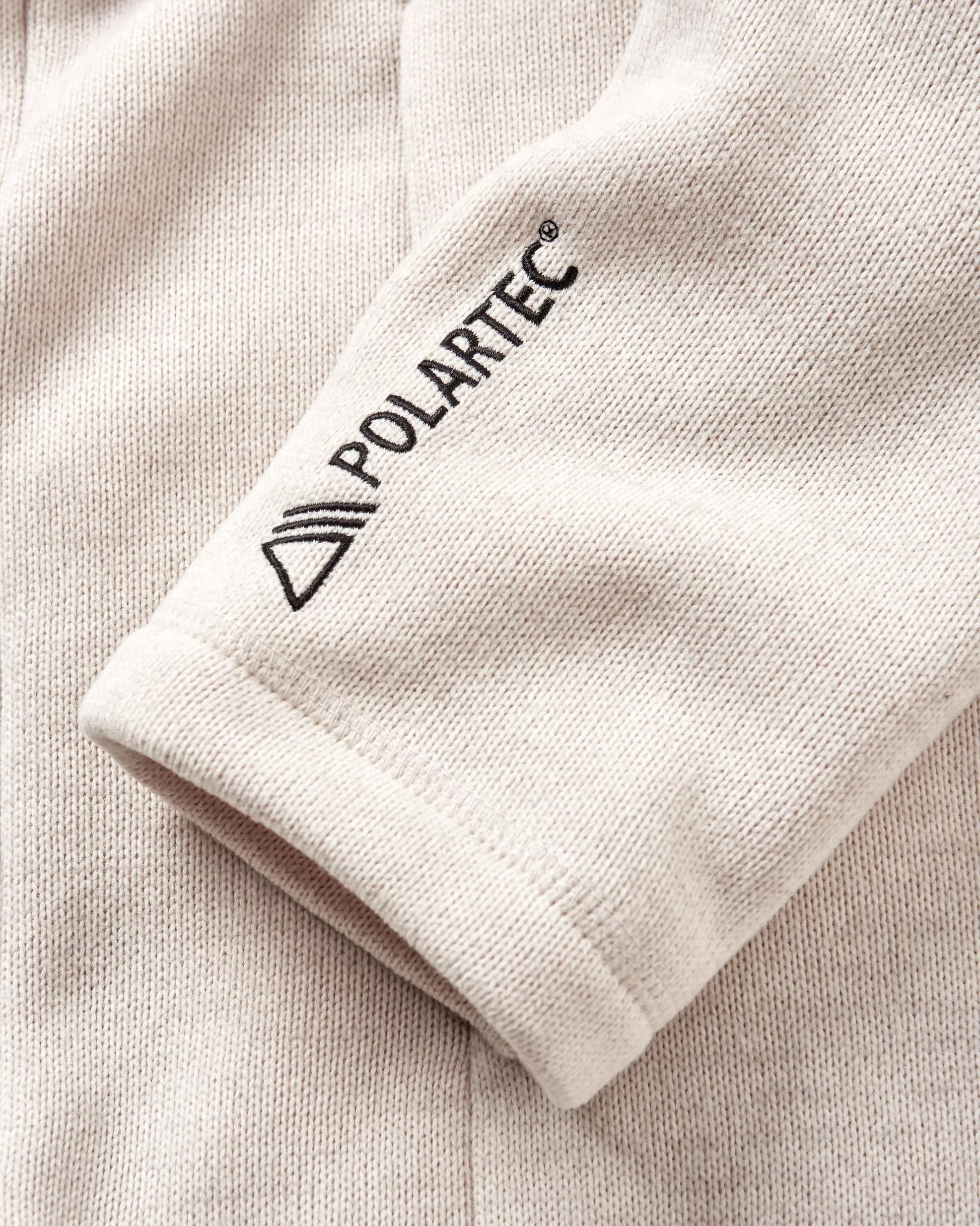 Incline Recycled Polartec® Fleece - Vintage White