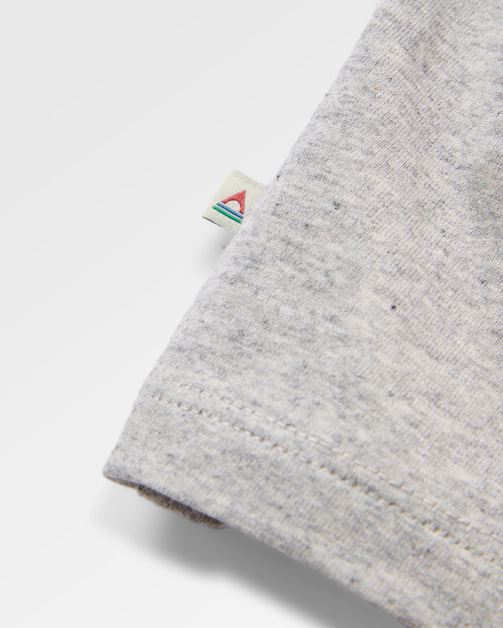 Riser LS T-Shirt - Grey Marl - Flatlay