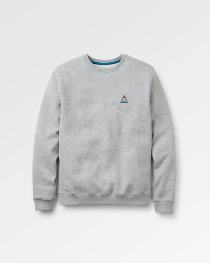 Vita Organic Cotton Sweatshirt - Grey Marl - Flatlay