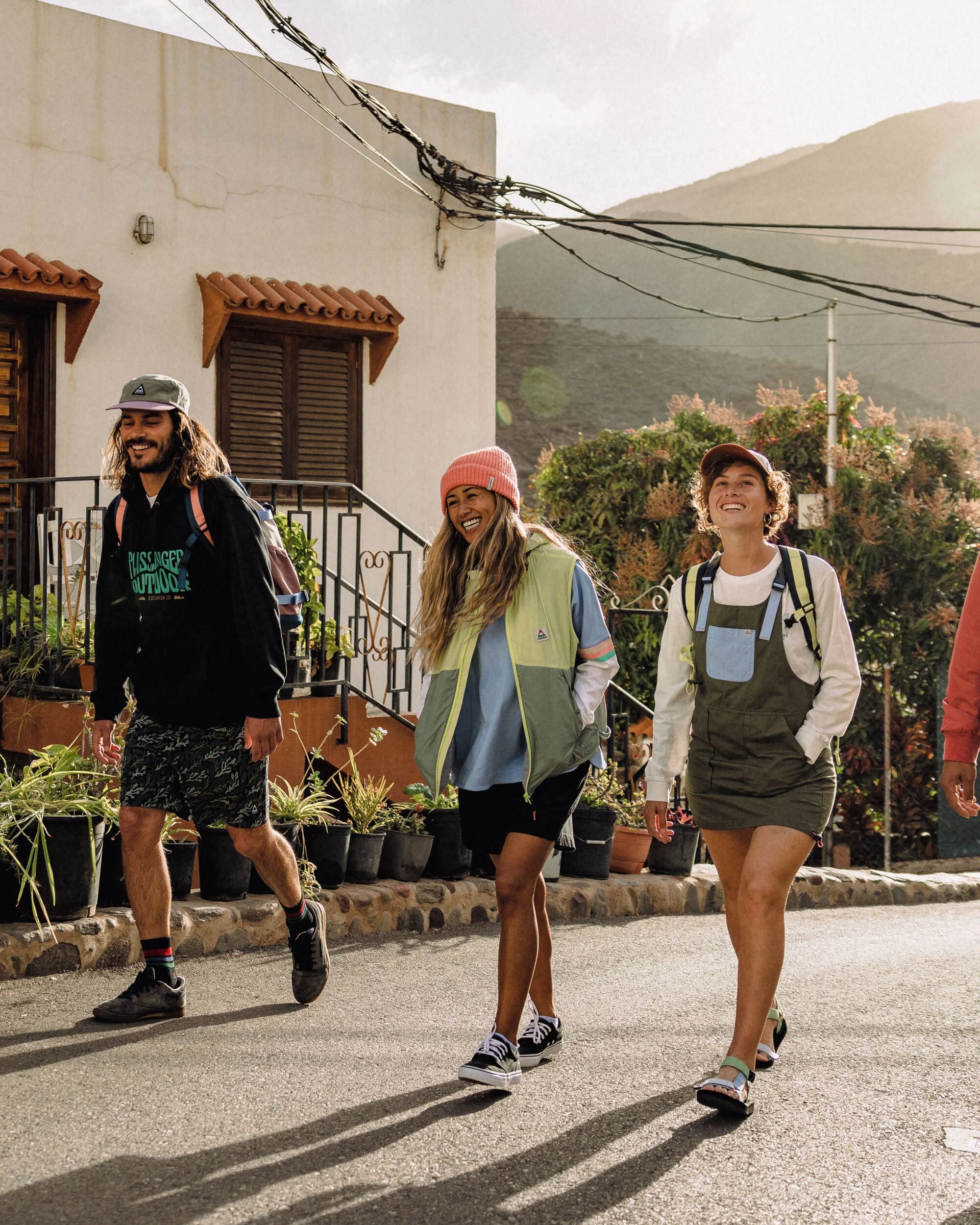 Moonlight Recycled Insulated Vest - Pistachio - Lifestyle