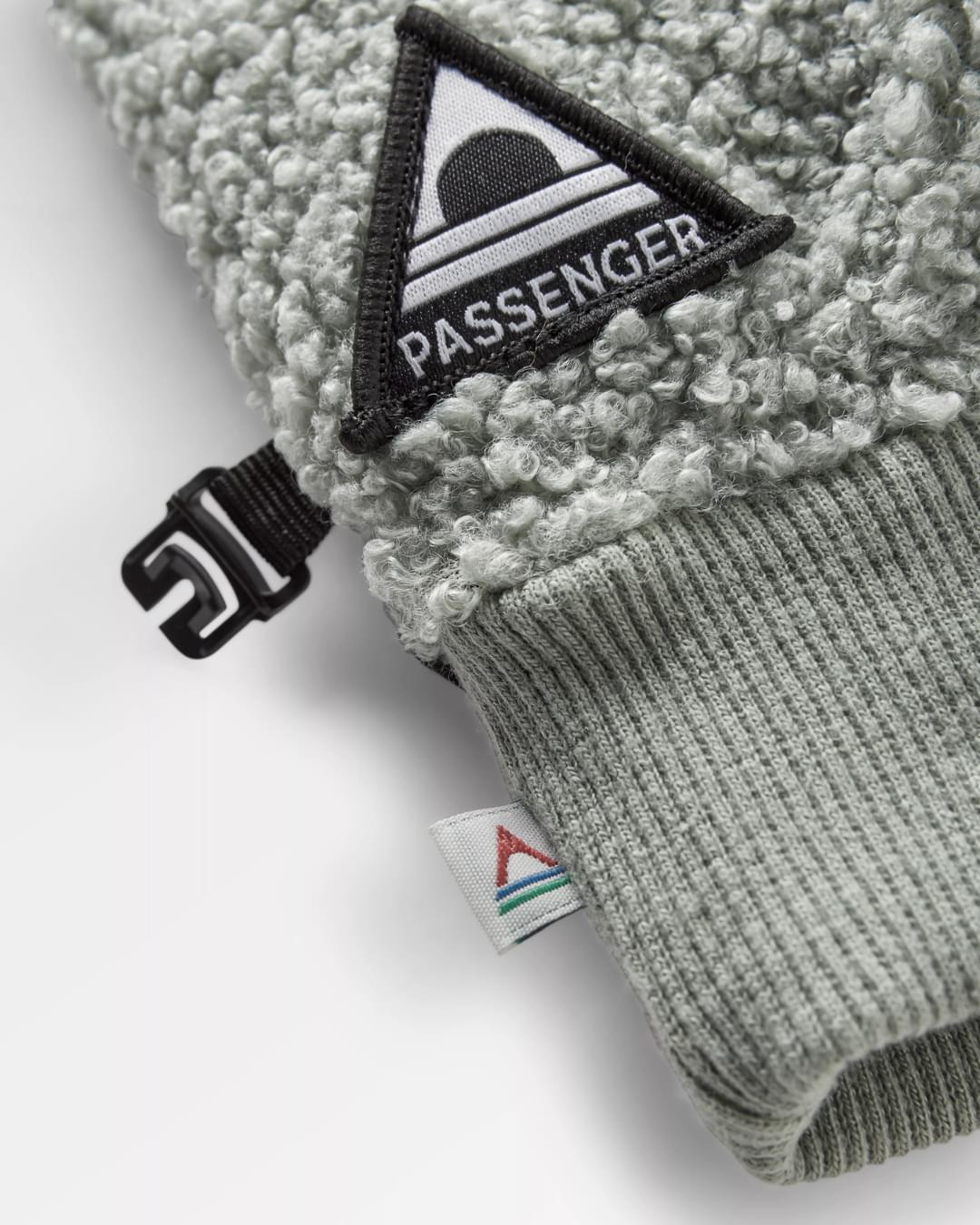 Snowfall 2.0 Recycled Sherpa Gloves - Pistachio - Flatlay
