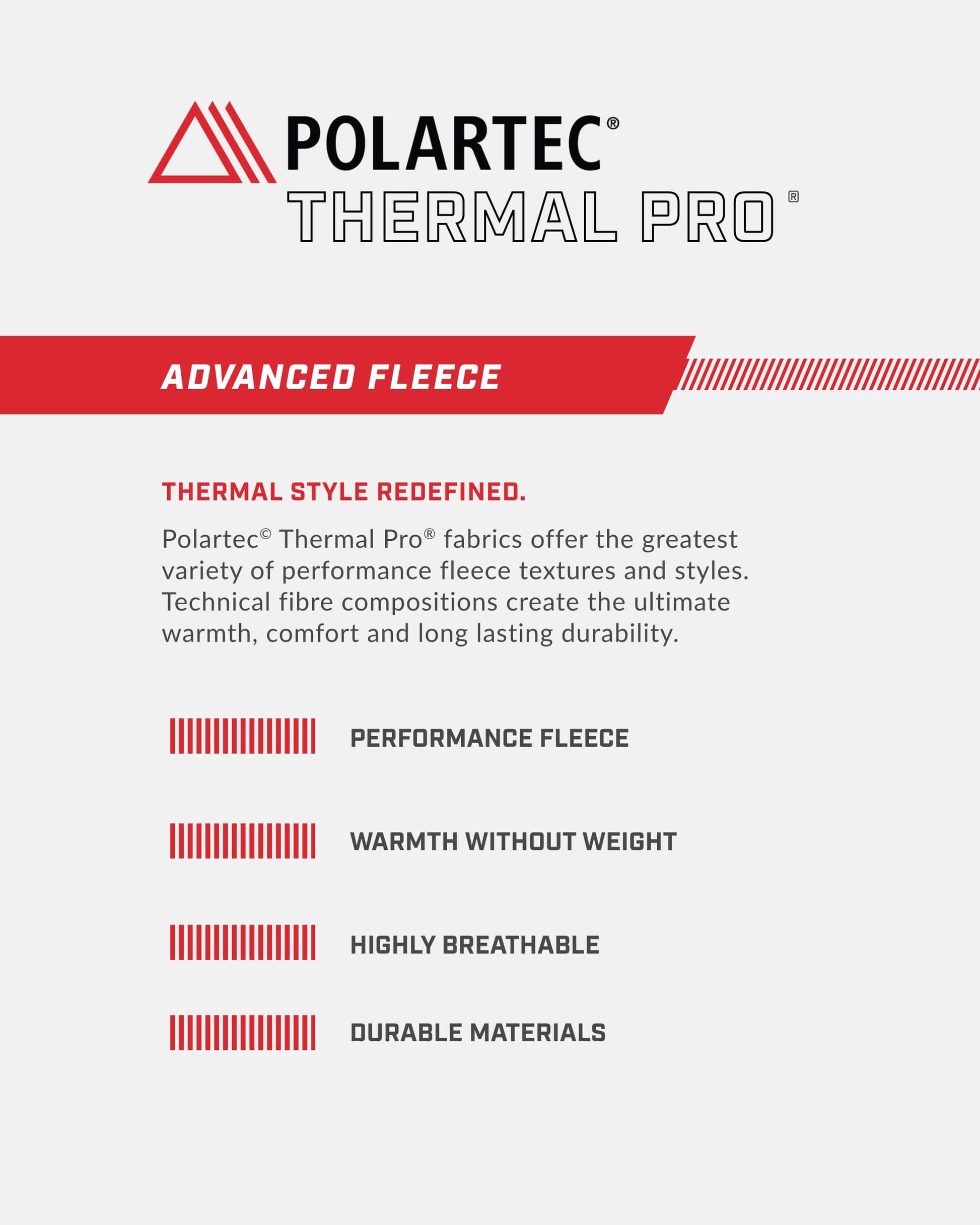 Incline Recycled Polartec® Fleece - Vintage White