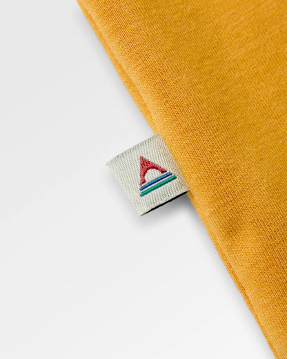 Roamer Men's Recycled Active T-Shirt - Spruce Yellow - Flatlay