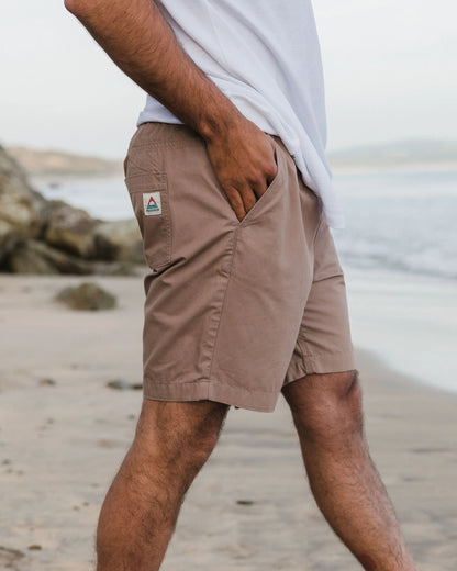 Drifter Organic Twill Short - Taupe