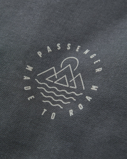 Escapism Sweatshirt - Black - Flatlay