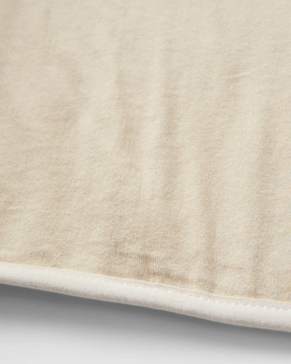 Clover Recycled Sherpa Fleece - Vintage White - Flatlay