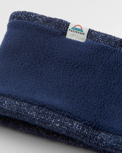 Passenger Recycled Headband - Rich Navy - Flatlay