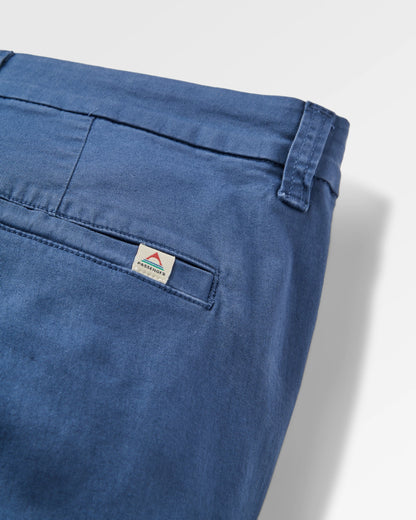 365 Cotton Trouser - Dark Denim - Flatlay