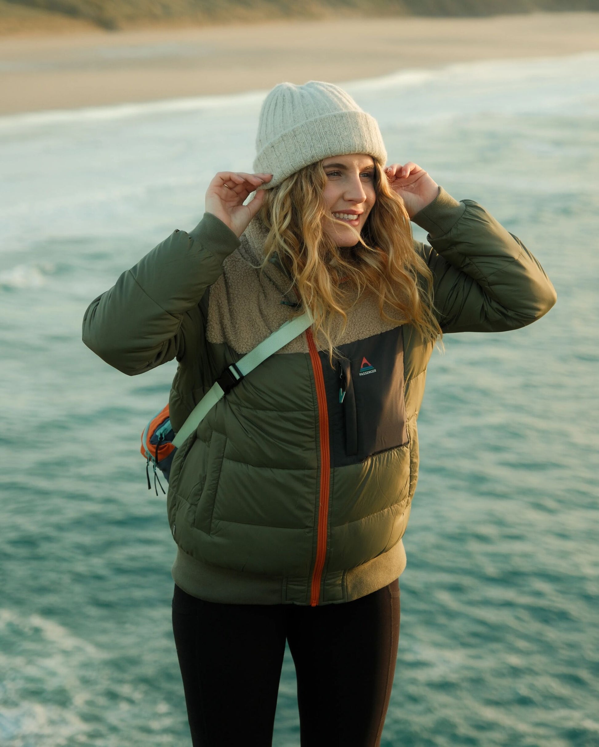 Inspire Recycled Insulated Jacket - Dusty Olive