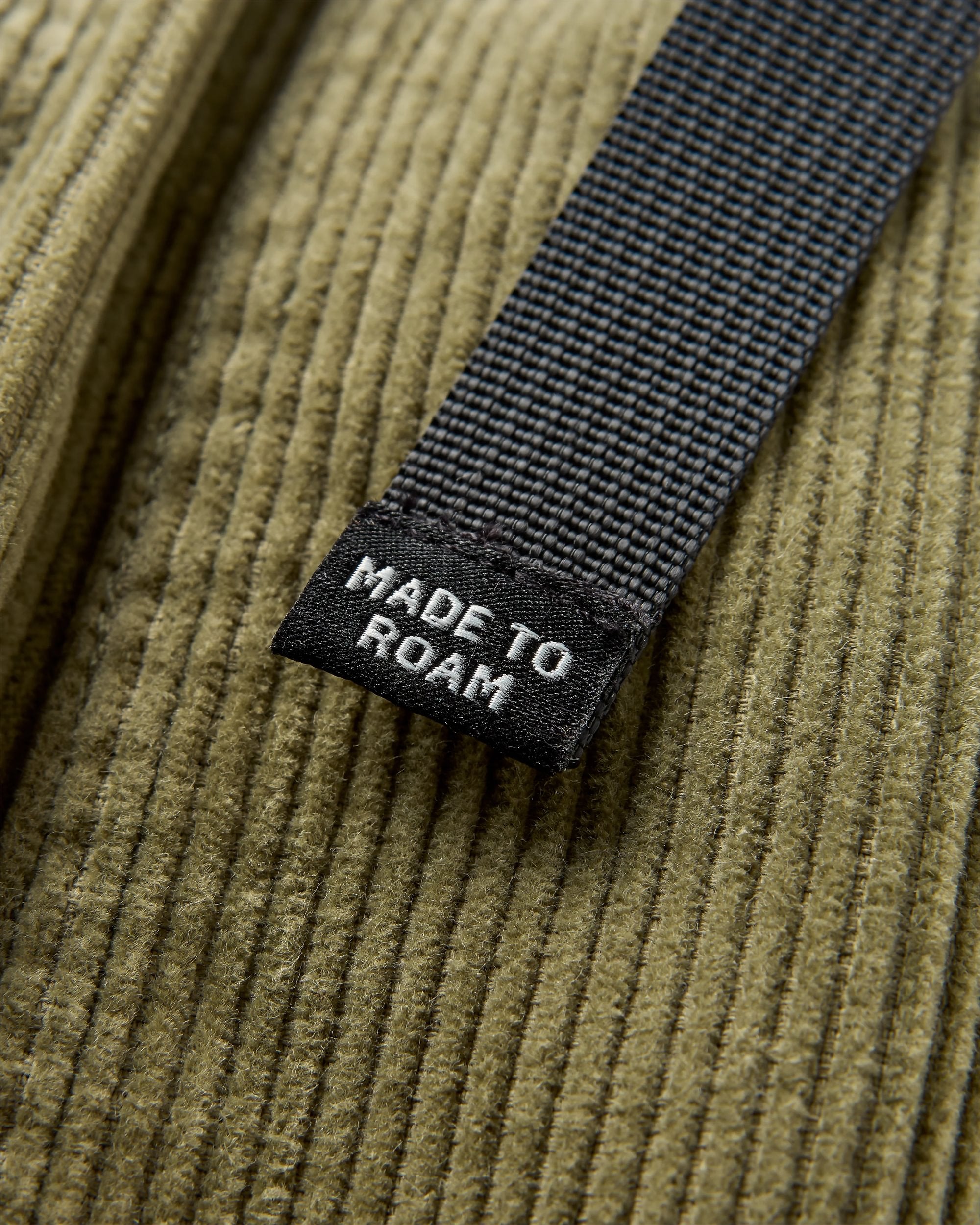 Shack Cord Short - Khaki - Flatlay