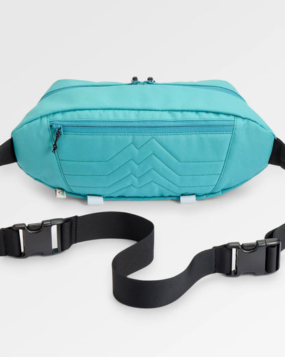Boondocker Hip Pack - Mediterranean/ Ocean Teal - Flatlay