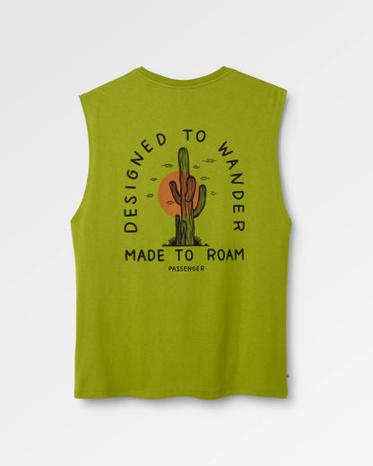 Explore Vest - Tea Green - Flatlay