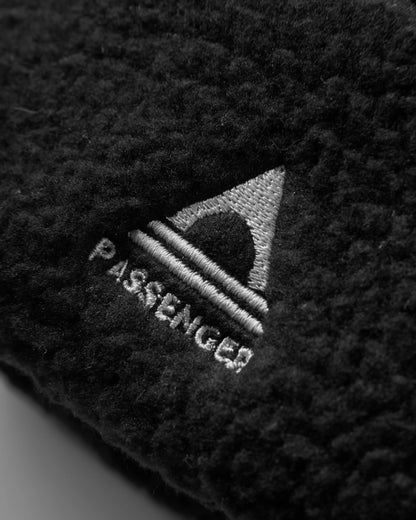 Snow Recycled Sherpa Beanie - Black