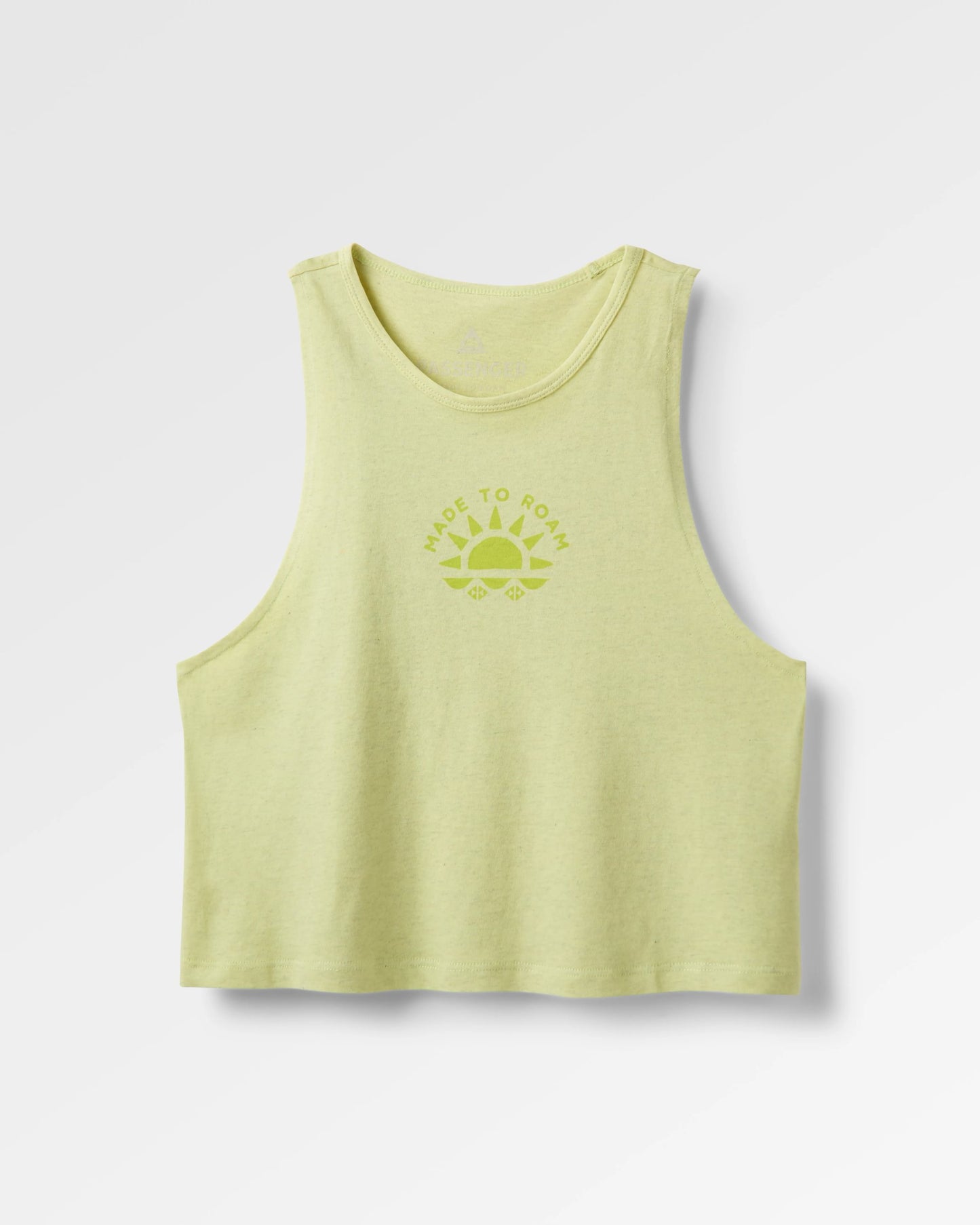 Sunburst Organic Vest - Soft Lime Juice