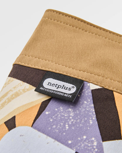 Cruiser Netplus® 21" Boardshort - Sun Patch Desert - Flatlay