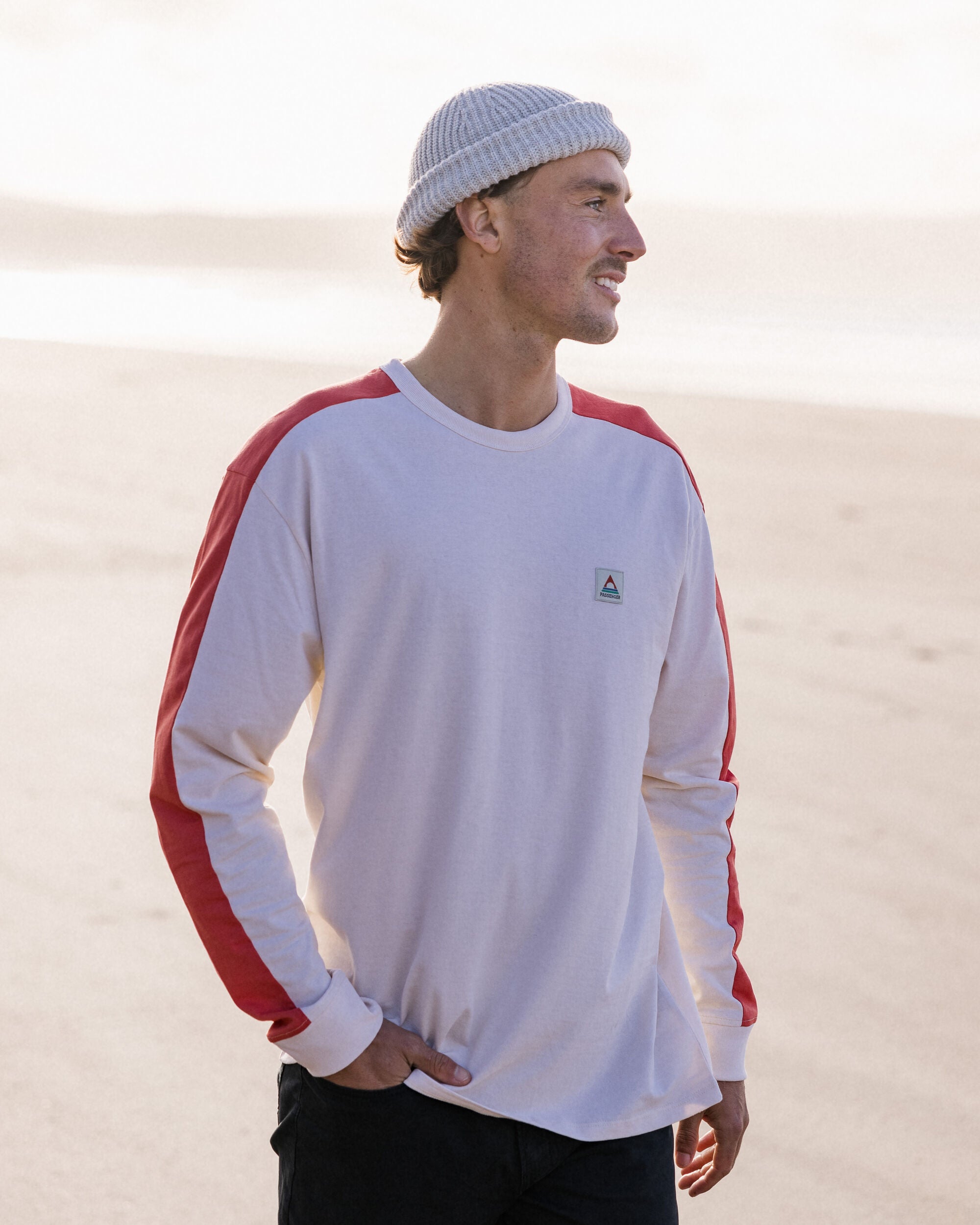 Cocada Recycled Cotton Ls T-Shirt - Birch - Lifestyle - Male