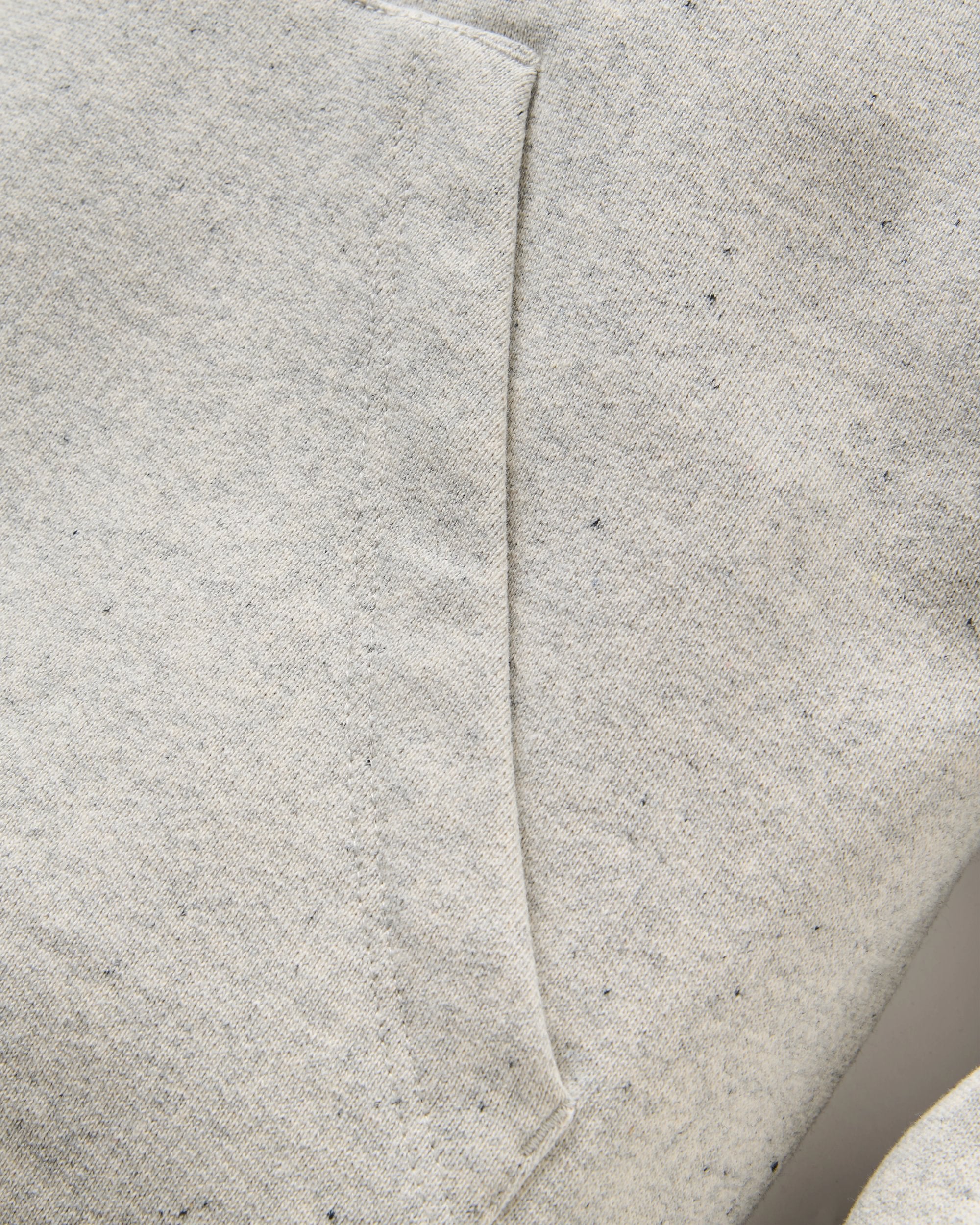 Roam Slow Women's Recycled Cotton Hoodie - Light Grey Marl - Flatlay