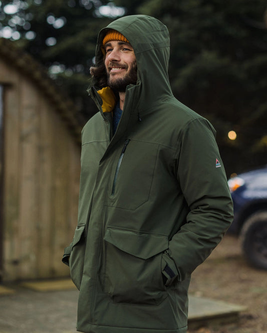 Rainier Waterproof Parka - Fir Tree - Lifestyle