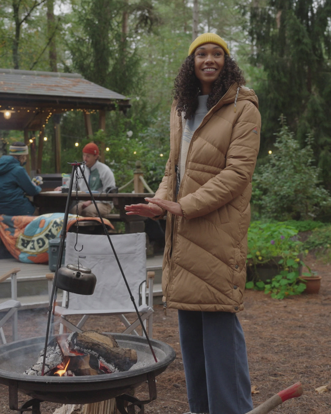 Kinsey Recycled Jacket - Toffee - 