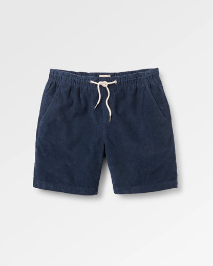 Drifter Cord Short - Rich Navy - Flatlay