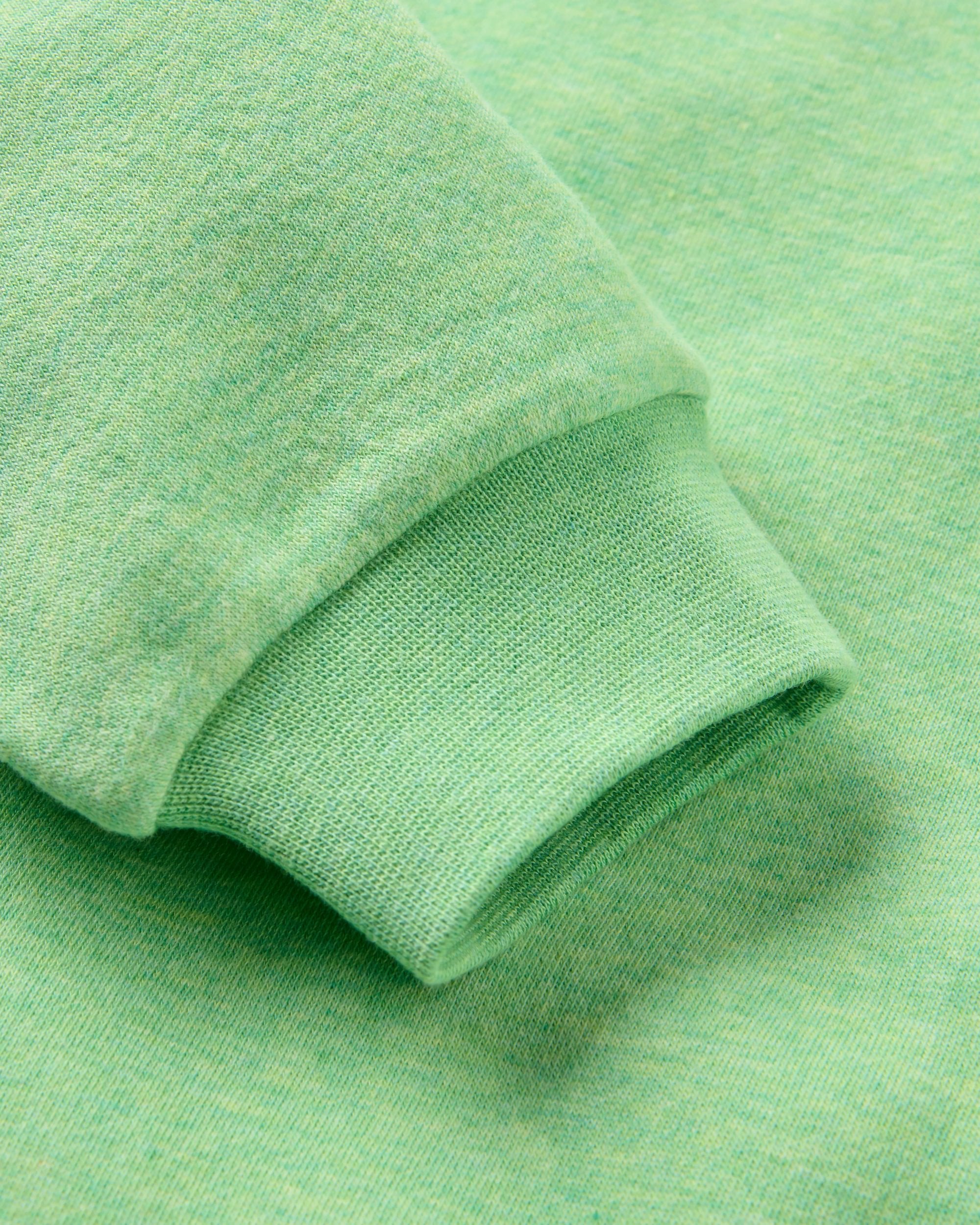 Legacy Sweatshirt - True Green Marl - Flatlay