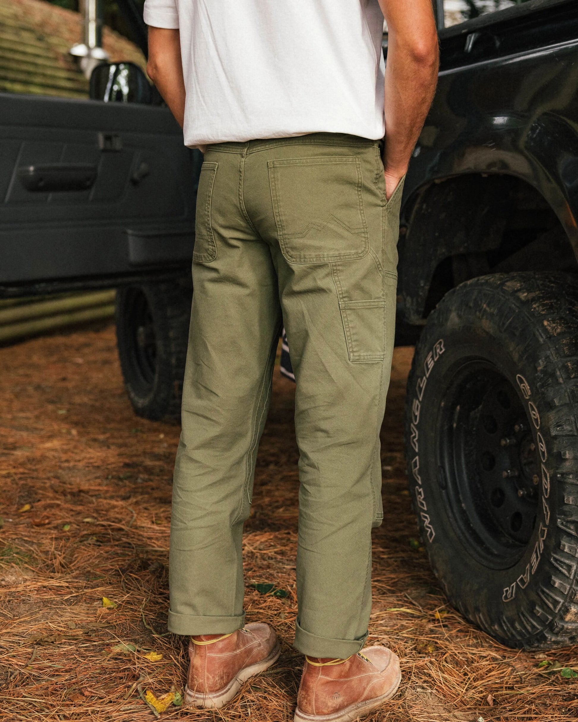 Vantage 2.0 Organic Cotton Trouser - Khaki